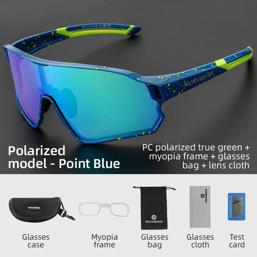 Lunettes de soleil ROCKBROS UV400 - Protection sportive pour vélo, randonnée, camping et golf - Mondial sport