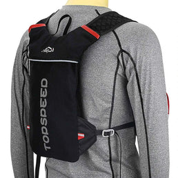 Sac à dos de course ultra-léger 5L pour homme et femme – Sac de course, vélo et marathon avec système d’hydratation