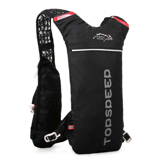 Sac à dos de course ultra-léger 5L pour homme et femme – Sac de course, vélo et marathon avec système d’hydratation