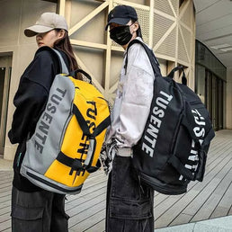 Sac de sport grande capacité pour femmes - Sac à dos de fitness imperméable, pack de voyage multifonctionnel avec rangement pour chaussures et sacs à épaule pour le sport