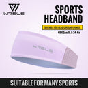 Bandes de tête sport WRELS pour homme et femme - Bandeau absorbant pour le fitness, le tennis, le jogging et le basketball - Mondial sport