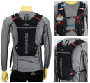 Sac à dos ultraléger de trail running 5L avec réservoir d'hydratation pour hommes, gilet de jogging respirant, sac de marathon et bague à eau 500ML - Mondial sport