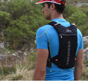 Sac à dos ultraléger de trail running 5L avec réservoir d'hydratation pour hommes, gilet de jogging respirant, sac de marathon et bague à eau 500ML - Mondial sport
