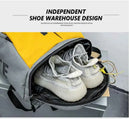 Sac de sport grande capacité pour femmes - Sac à dos de fitness imperméable, pack de voyage multifonctionnel avec rangement pour chaussures et sacs à épaule pour le sport