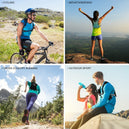 Sac à dos ultraléger de trail running 5L avec réservoir d'hydratation pour hommes, gilet de jogging respirant, sac de marathon et bague à eau 500ML - Mondial sport