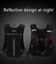Sac à dos ultraléger de trail running 5L avec réservoir d'hydratation pour hommes, gilet de jogging respirant, sac de marathon et bague à eau 500ML - Mondial sport
