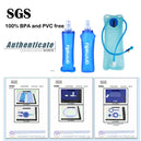 Sac à dos ultraléger de trail running 5L avec réservoir d'hydratation pour hommes, gilet de jogging respirant, sac de marathon et bague à eau 500ML - Mondial sport