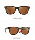 Lunettes de vision nocturne polarisées pour hommes - Lunettes de sport, conduit de jour et de nuit