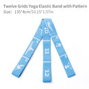 Bandes de Résistance Élastiques Multi-Fonctionnelles pour Entraînement Latin, Danse, Pilates et Gymnastique - 8/10/12 Grids - Mondial sport