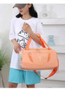 Sac de sport femme étanche pour la gym avec poche à chaussures - Sac de voyage fitness polyvalent, idéal pour la natation et l'entraînement