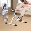 Vélo d'exercice réglable portable pour la maison - Mini vélo d'exercice pour réhabilitation des jambes avec résistance ajustable