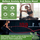 Entraîneur de respiration abdominale - Ajustable pour la course, le yoga et la résistance musculaire - Mondial sport