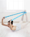 Bandes de Résistance Élastiques Multi-Fonctionnelles pour Entraînement Latin, Danse, Pilates et Gymnastique - 8/10/12 Grids - Mondial sport