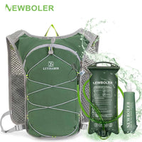 Gilet d'hydratation respirant NEWBOLER pour trail, course, vélo, marathon et escalade - Sac léger et confortable