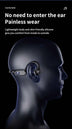 Écouteurs sans fil Xiaomi X7 à conduction osseuse, compatibles Bluetooth, idéaux pour le sport et la natation, avec micro mains-libres.