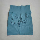 Shorts de yoga pour femmes - Shorts de sport sans couture, taille haute, pour le fitness et le cyclisme
