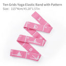 Bandes de Résistance Élastiques Multi-Fonctionnelles pour Entraînement Latin, Danse, Pilates et Gymnastique - 8/10/12 Grids - Mondial sport
