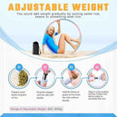 Cercle de Fitness avec Poids pour une Perte de Poids et un Corps Sculpté - Hula Hoop Sportif pour Affiner la Taille et Masser