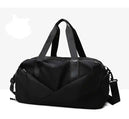 Sac de sport femme avec compartiment chaussures, sac de yoga imperméable et sac à dos de natation humide/sèche, tote de fitness pour voyage