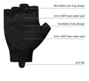 Gants de cyclisme été demi-doigts pour hommes et femmes, gants de VTT avec absorption des chocs, accessoires de sport de cyclisme - Mondial sport