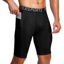 Shorts de compression homme 2025 pour entraînement, course et fitness – Leggings, pantalons courts et vêtements de sport - Mondial sport