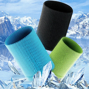 Bandeau de poignet rafraîchissant – 2 pcs bandeau de poignet respirant pour le tennis et le sport en extérieur, idéal pour la course, le fitness, le yoga, le cyclisme et la randonnée - Mondial sport