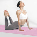 Tapis de yoga anti-dérapant 4MM - Matelas de sport, fitness et pilates, équipement de gym et gymnastique