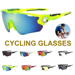 Lunettes de cyclisme 8 couleurs - Lunettes de sport en extérieur pour hommes et femmes, lunettes MTB et route pour le cyclisme
