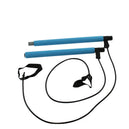 Portable Yoga Pilates Bar Stick with Resistance Band,Pull Rope,Home Gym Yoga Bar,Fitness Stretching Sports Bodybuilding