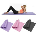 Tapis de yoga anti-dérapant 4MM - Matelas de sport, fitness et pilates, équipement de gym et gymnastique