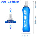 Bouteille d'eau pliable 750ML en TPU pour sport, randonnée et camping - Flasque douce et compacte - Mondial sport