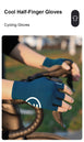 Gants de cyclisme été demi-doigts pour hommes et femmes, gants de VTT avec absorption des chocs, accessoires de sport de cyclisme - Mondial sport
