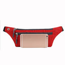 Sac de taille polyvalent pour hommes et femmes - Sac de poitrine en nylon pour téléphone, poche, ceinture de course et sac de sport multifunctionnel - Mondial sport