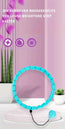 Hula Hoop avec poids pour exercice à domicile – équipement sportif portable pour le fitness et la silhouette