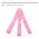 Bandes de Résistance Élastiques Multi-Fonctionnelles pour Entraînement Latin, Danse, Pilates et Gymnastique - 8/10/12 Grids - Mondial sport