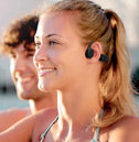 Écouteurs Bluetooth étanches à conduction osseuse sans fil IPX8 avec microphone et 32G RAM Mp3 pour Shokz Open