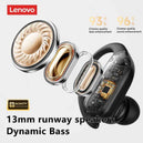 Écouteurs Bluetooth Lenovo XT55 LP75 XT80 avec Batterie Longue Durée et Son Hi-Fi, Casque Sport à Réduction de Bruit