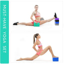 Bloc de yoga en EVA - 1PC Cubes de Pilates, Briques de Renforcement, Accessoires de Sport pour Exercice à Domicile, Équipement de Fitness - Mondial sport
