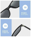 Lunettes de vision nocturne polarisées pour hommes - Lunettes de sport, conduit de jour et de nuit