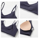 Soutien-gorge de sport femme V-neck Ctenkevet - Brassière push-up dos nu pour fitness, yoga et entraînements - Mondial sport