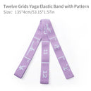 Bandes de Résistance Élastiques Multi-Fonctionnelles pour Entraînement Latin, Danse, Pilates et Gymnastique - 8/10/12 Grids - Mondial sport