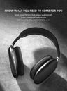 Casque Bluetooth antibruit JBJW P9 - Casque sans fil stéréo HIFI respirant pour la course en extérieur
