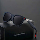 Lunettes de vision nocturne polarisées pour hommes - Lunettes de sport, conduit de jour et de nuit