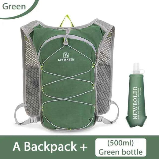 Gilet d'hydratation respirant NEWBOLER pour trail, course, vélo, marathon et escalade - Sac léger et confortable