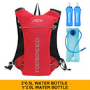 Sac à dos ultraléger de trail running 5L avec réservoir d'hydratation pour hommes, gilet de jogging respirant, sac de marathon et bague à eau 500ML - Mondial sport