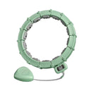 Hula hoop de fitness ajustable à sections, anneau de comptage intelligent pour massage et perte de poids, cercle détachable et réglable.
