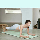 Tapis de yoga non glissant pour fitness à domicile - Tapis de sport avec guide anti-dérapant