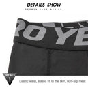 Shorts de course homme compression avec poche, rapide à sécher, pour entraînement et fitness - Mondial sport