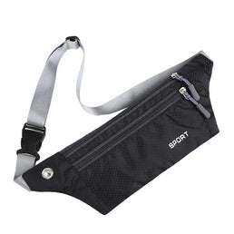 Sac de taille polyvalent pour hommes et femmes - Sac de poitrine en nylon pour téléphone, poche, ceinture de course et sac de sport multifunctionnel - Mondial sport