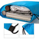 Sac de sport étanche pour yoga, basketball et fitness – Sac à dos de voyage, sac shopping imperméable et sac de gym avec cordon de serrage